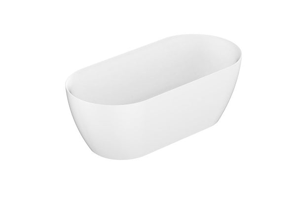 ADP Glacier Freestanding Bath - 1500mm Gloss White