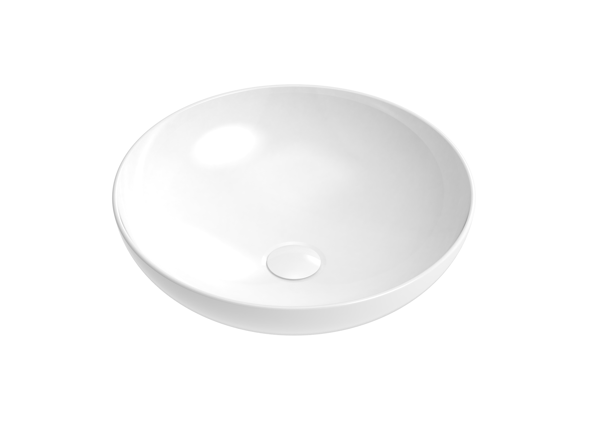 ADP Circuit Gloss White Above Counter Basin