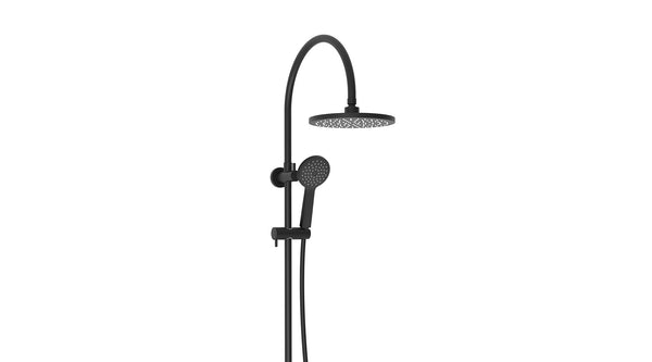 ADP Soul Classic Gooseneck Shower Set Matte Black