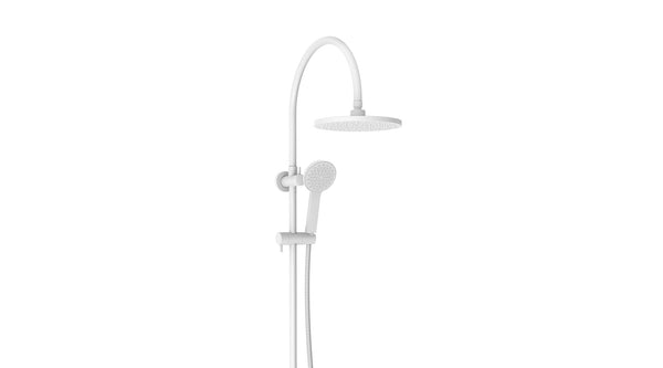 ADP Soul Classic Gooseneck Shower Set Matte White