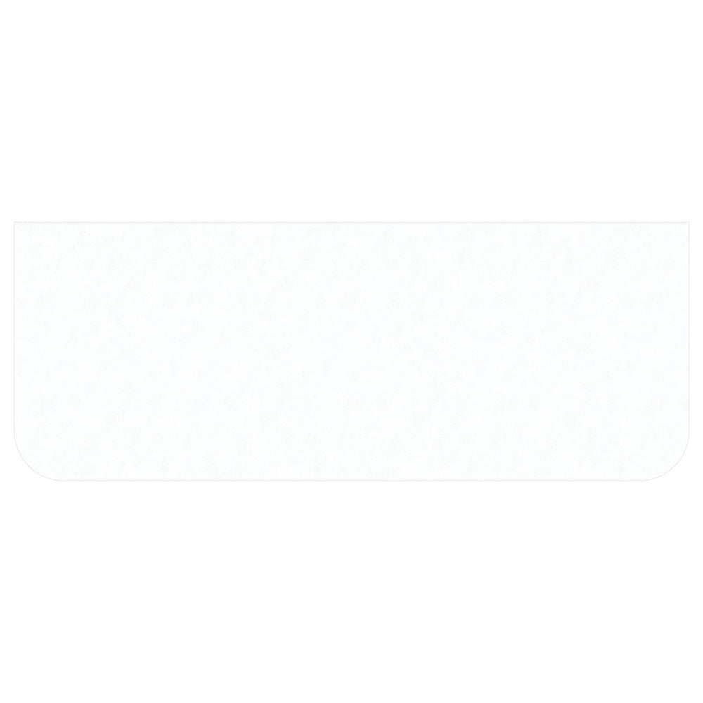 Fienza Crystal Pure Silica Free Stone Vanity Benchtop, Curved Full Depth