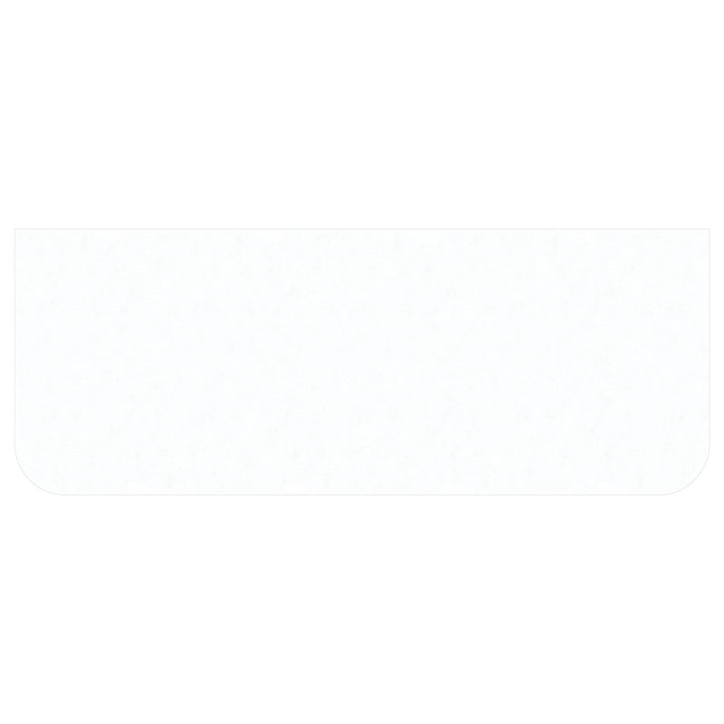 Fienza Crystal Pure Silica Free Stone Vanity Benchtop, Curved Full Depth