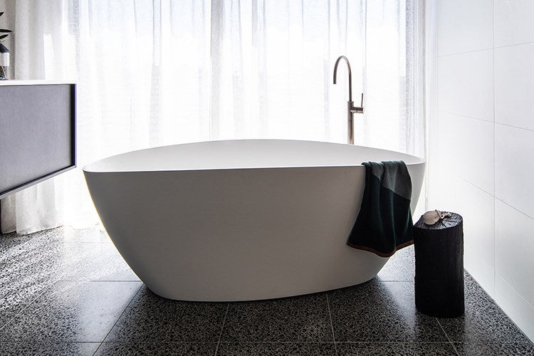 ADP Tranquil Gloss & Matte Finish 1700 x 770w x 620h Freestanding Bath