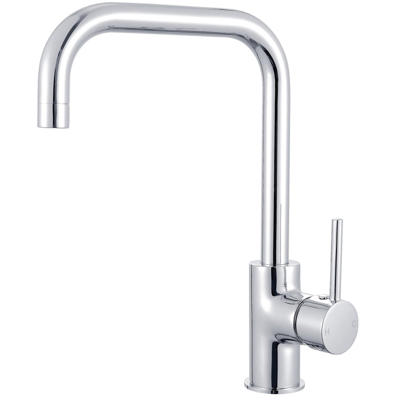 Nero Dolce Kitchen Mixer Square Shape Chrome