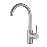 Nero Dolce Kitchen Mixer Gooseneck - Brushed Nickel