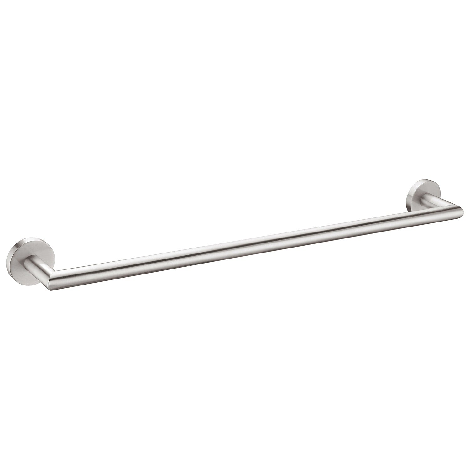 Nero DOLCE SINGLE TOWEL RAIL 700MM Brushed Nickel