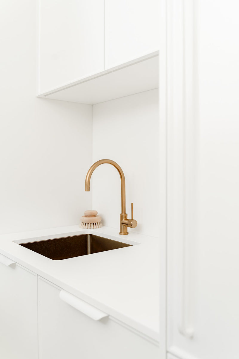 ADP Soul Groove Kitchen Mixer Brushed Brass
