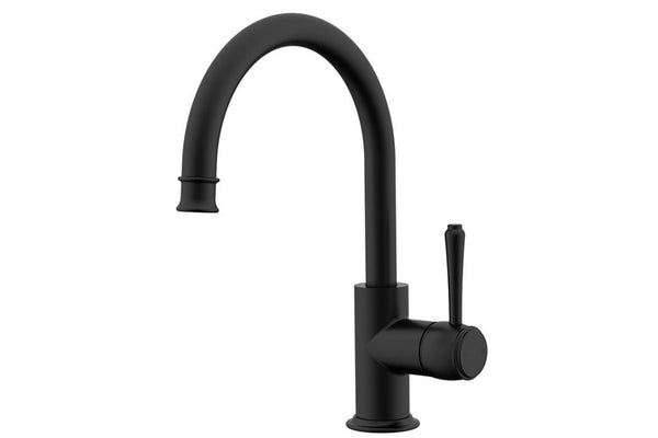 ADP Eternal Gooseneck Basin Mixer Matte Black