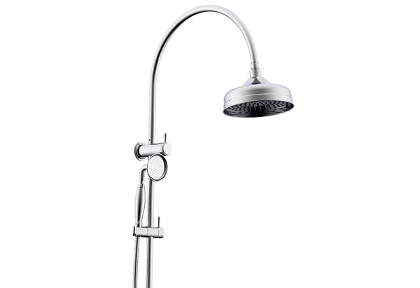 ADP Eternal Gooseneck Twin Shower Set Chrome