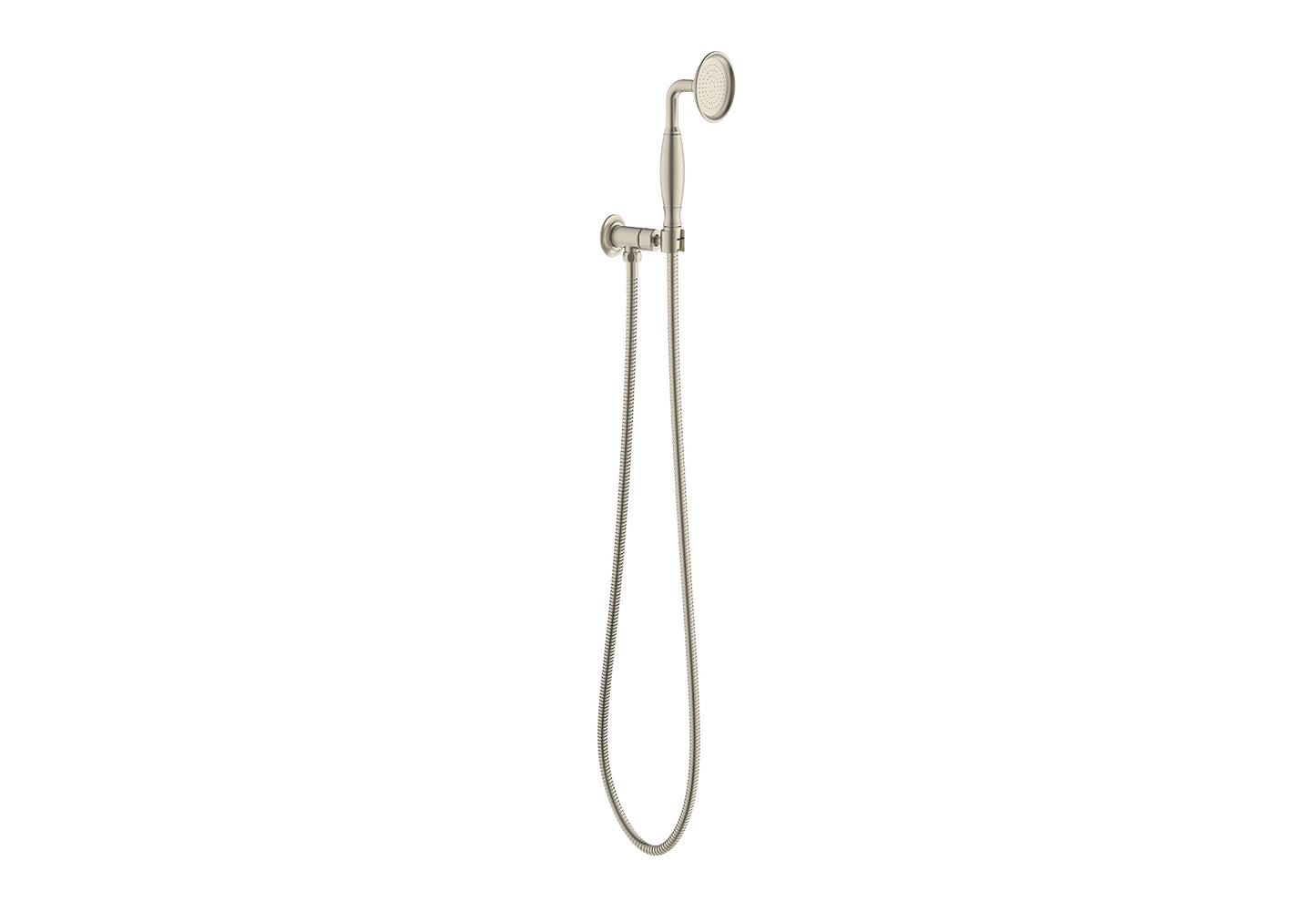 ADP Eternal Handshower on Hook Brushed Nickel