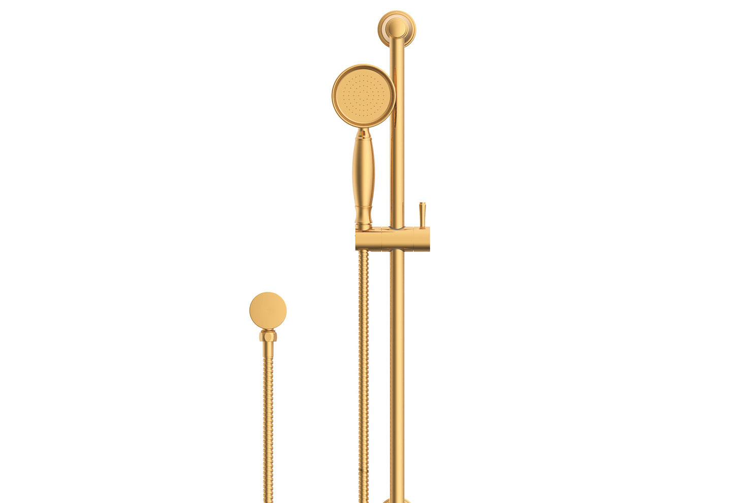 ADP Eternal Handshower on Rail Brushed Brass