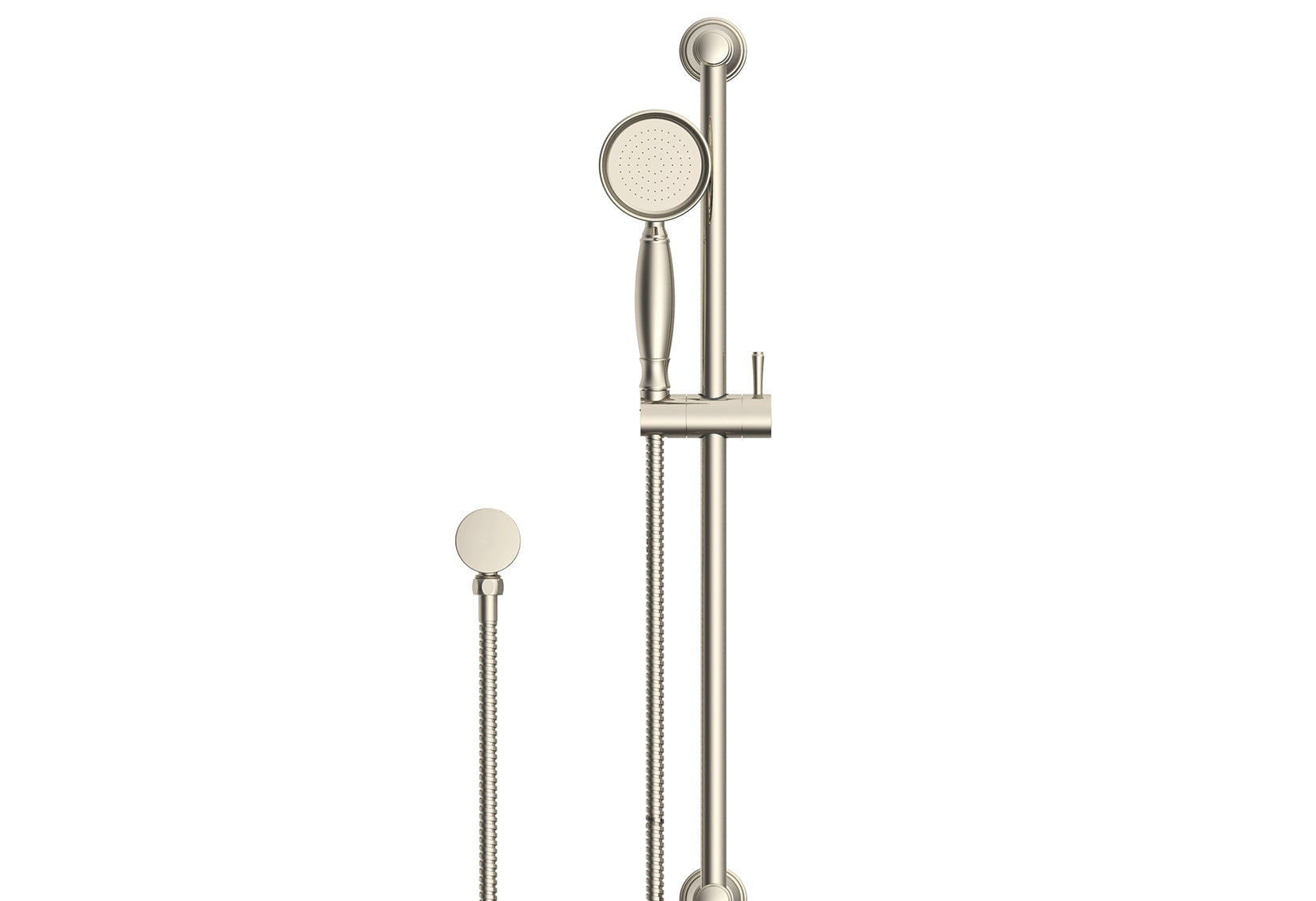 ADP Eternal Handshower on Rail Brushed Nickel