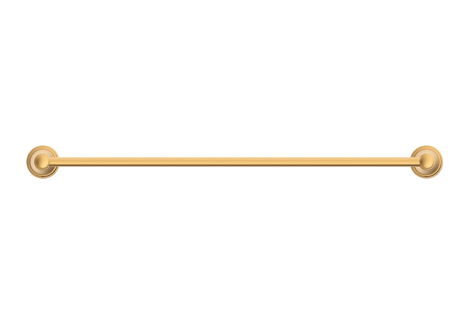 ADP Eternal Single Towel Rail 600 Brushed Brass