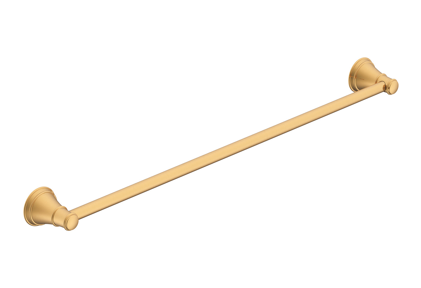 ADP Eternal Single Towel Rail 600 Brushed Brass