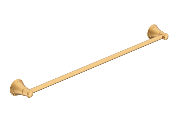 ADP Eternal Single Towel Rail 600 Brushed Brass
