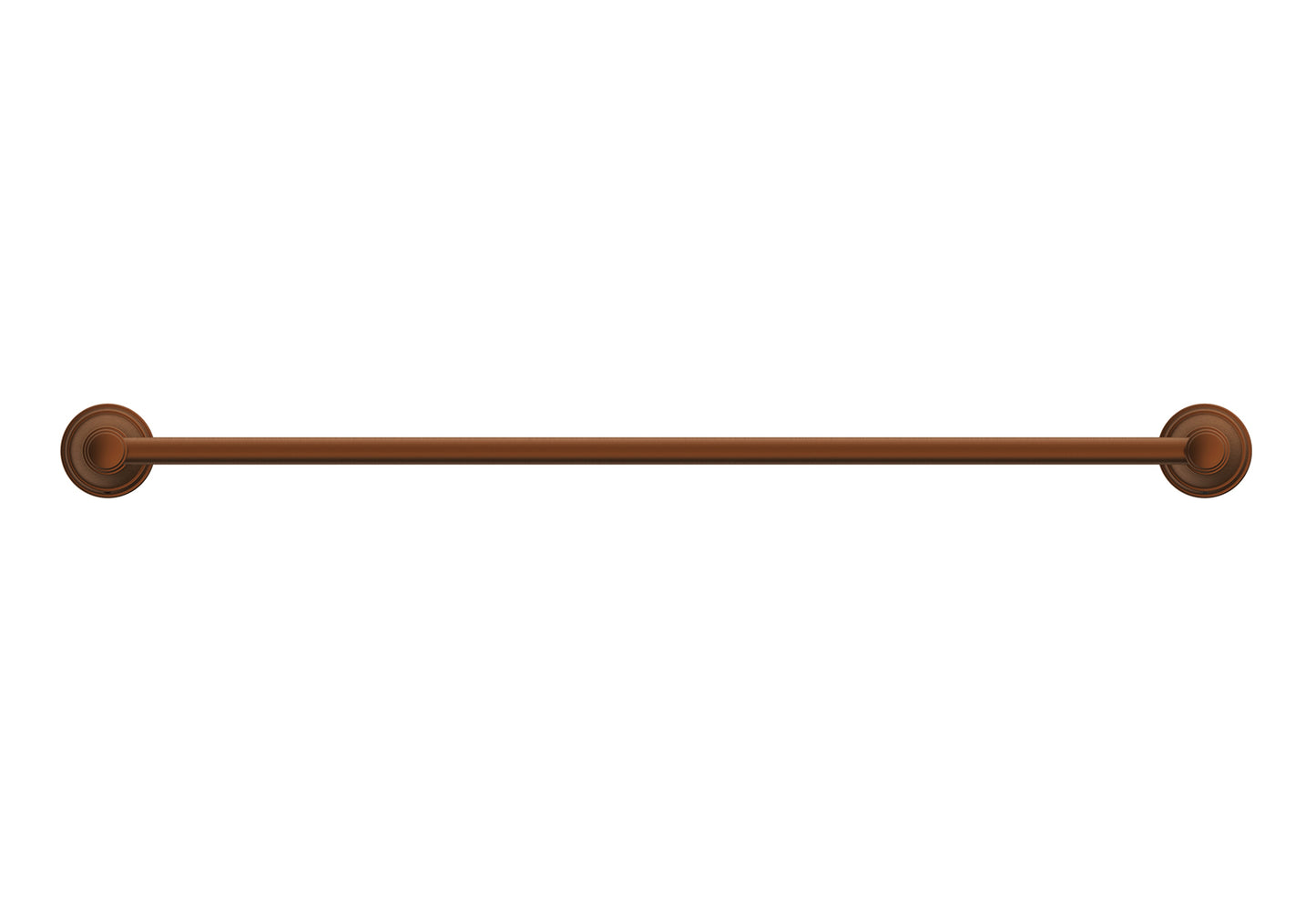 ADP Eternal Single Towel Rail 600 Brushed Copper