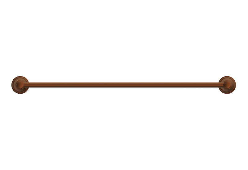 ADP Eternal Single Towel Rail 600 Brushed Copper