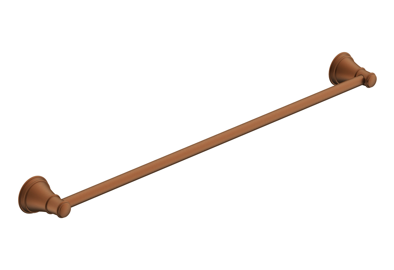 ADP Eternal Single Towel Rail 600 Brushed Copper