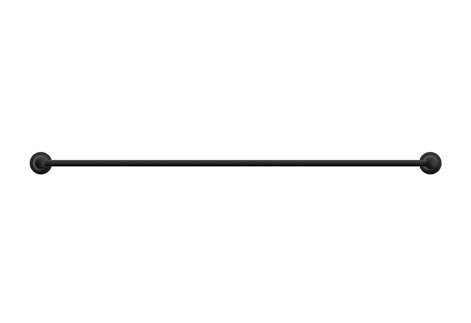 ADP Eternal Single Towel Rail 900 Matte Black