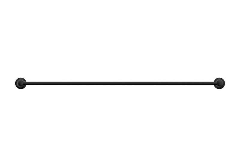 ADP Eternal Single Towel Rail 900 Matte Black