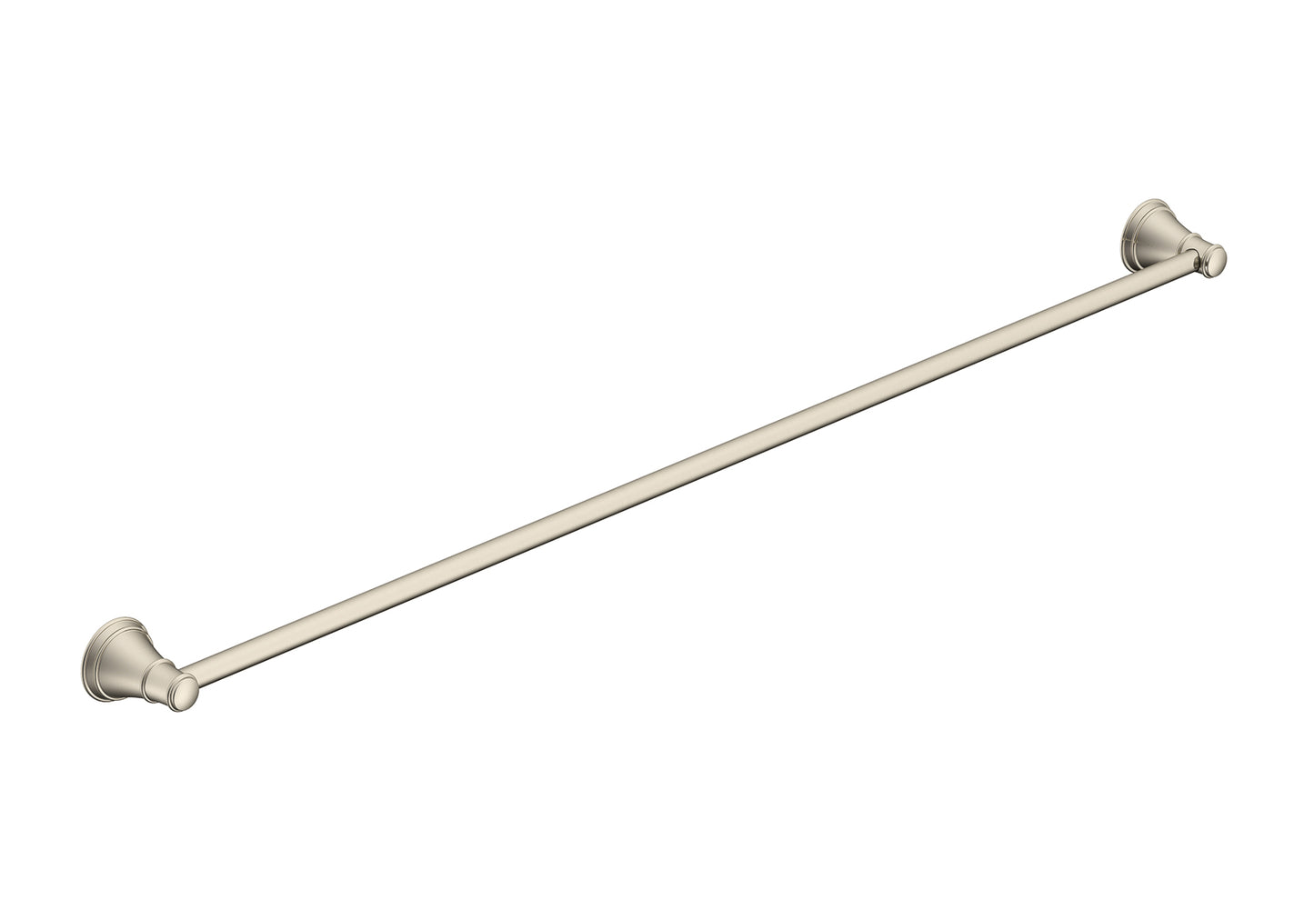 ADP Eternal Single Towel Rail 900 Brushed Nickel