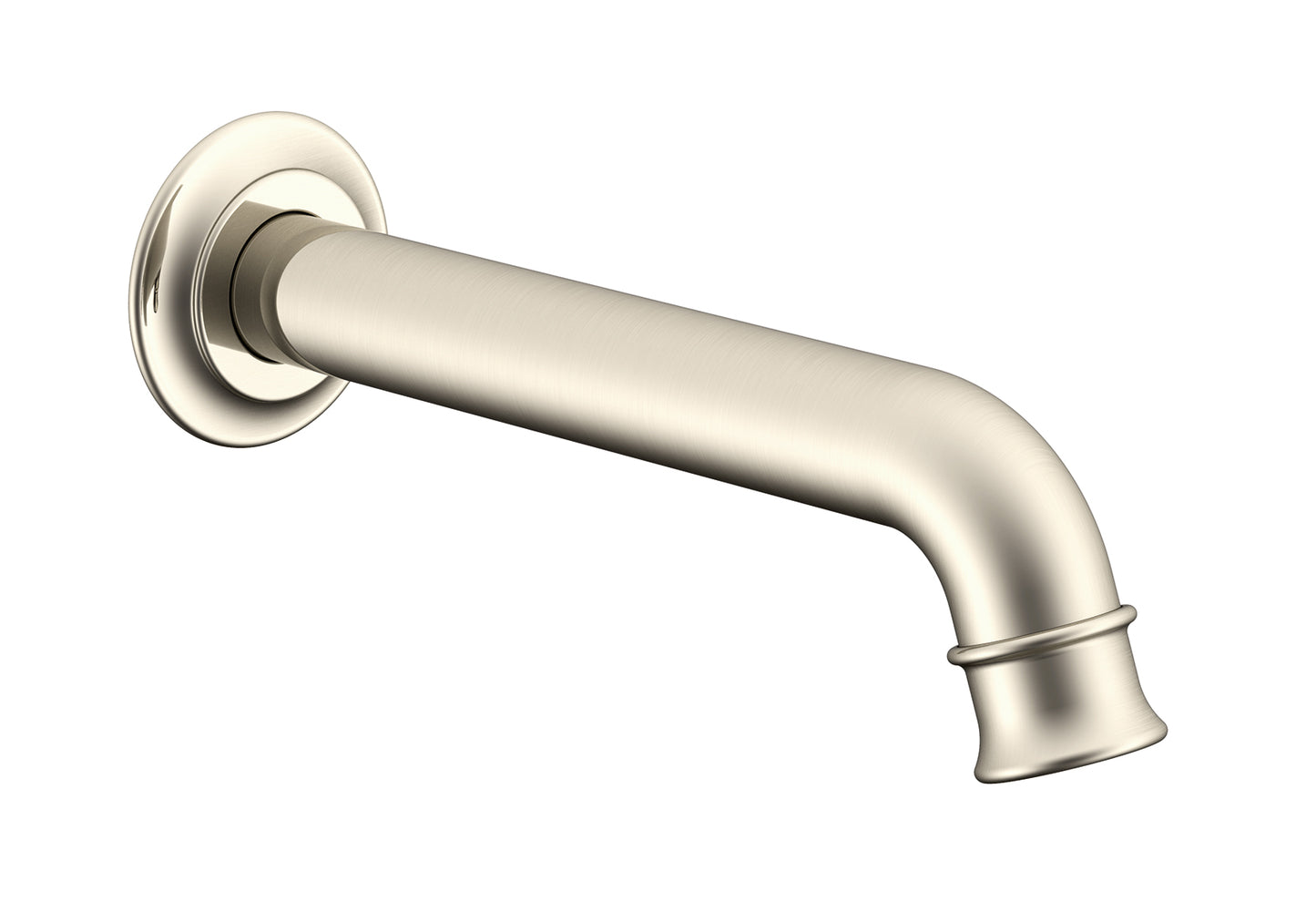 ADP Eternal Wall Spout Brushed Nickel