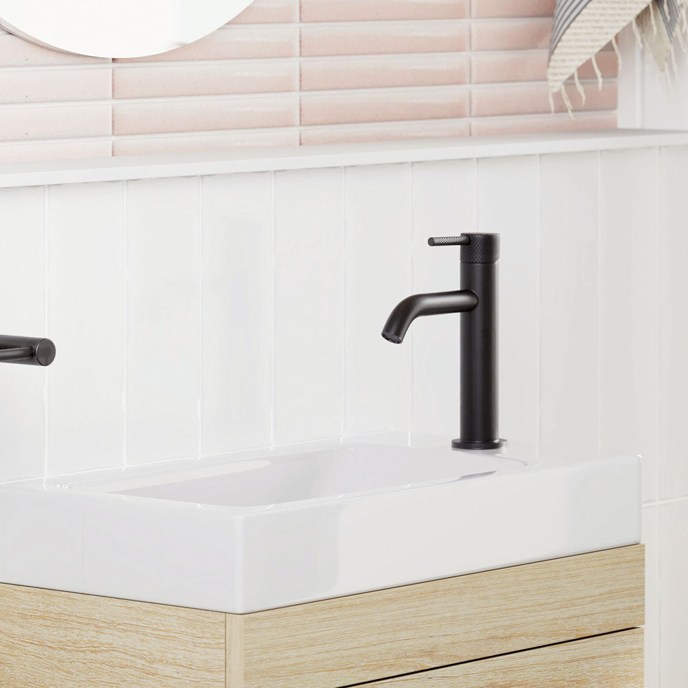 Fienza Axle Basin Mixer - Matte Black