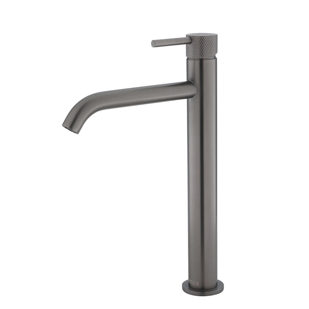 Fienza Axle Tall Basin Mixer - Gunmetal