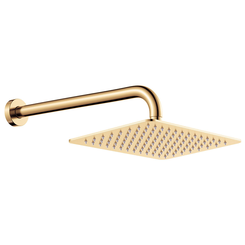 Fienza Tono Shower Arm Set, Brushed Gold (Urban Brass)