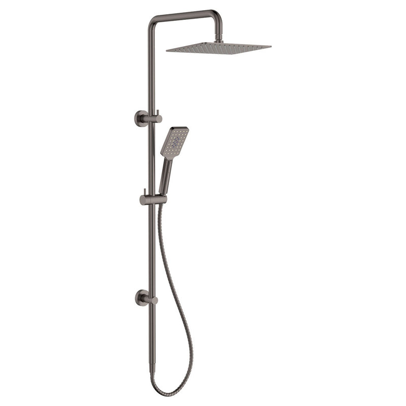 Fienza Tono Twin Shower, Gun Metal