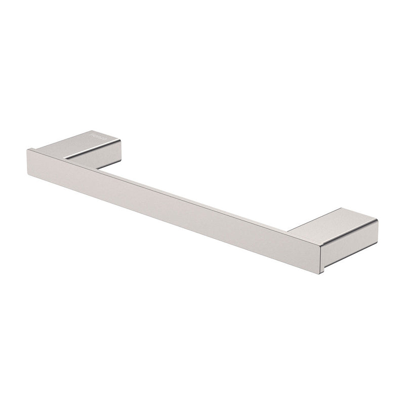 Fienza Tono Single Towel Rail, 300mm, Brushed Nickel