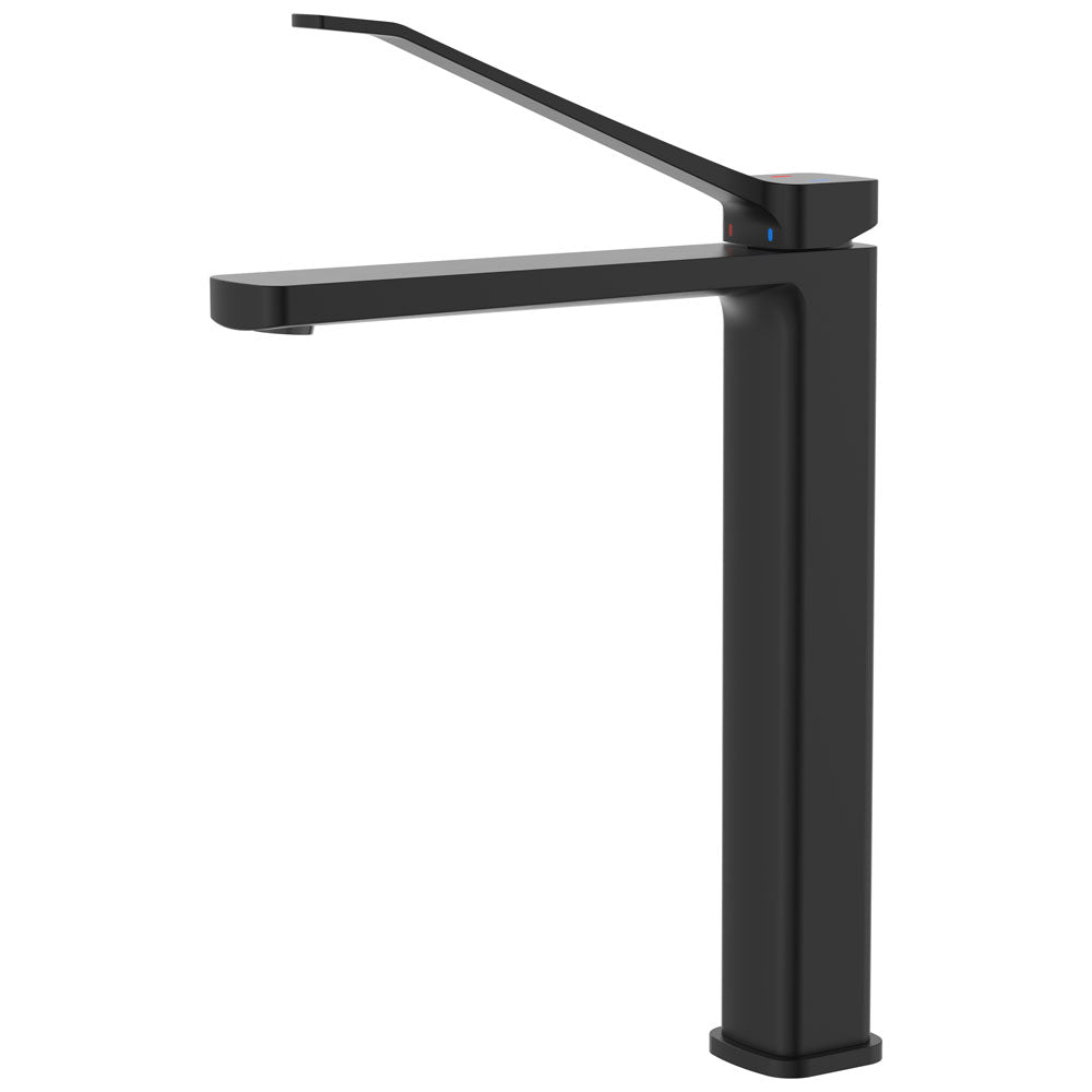 Fienza Tono Care Tall Basin Mixer, Matte Black