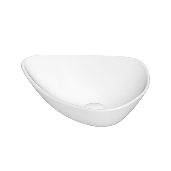 ADP Fiore Matte White Above Counter Basin
