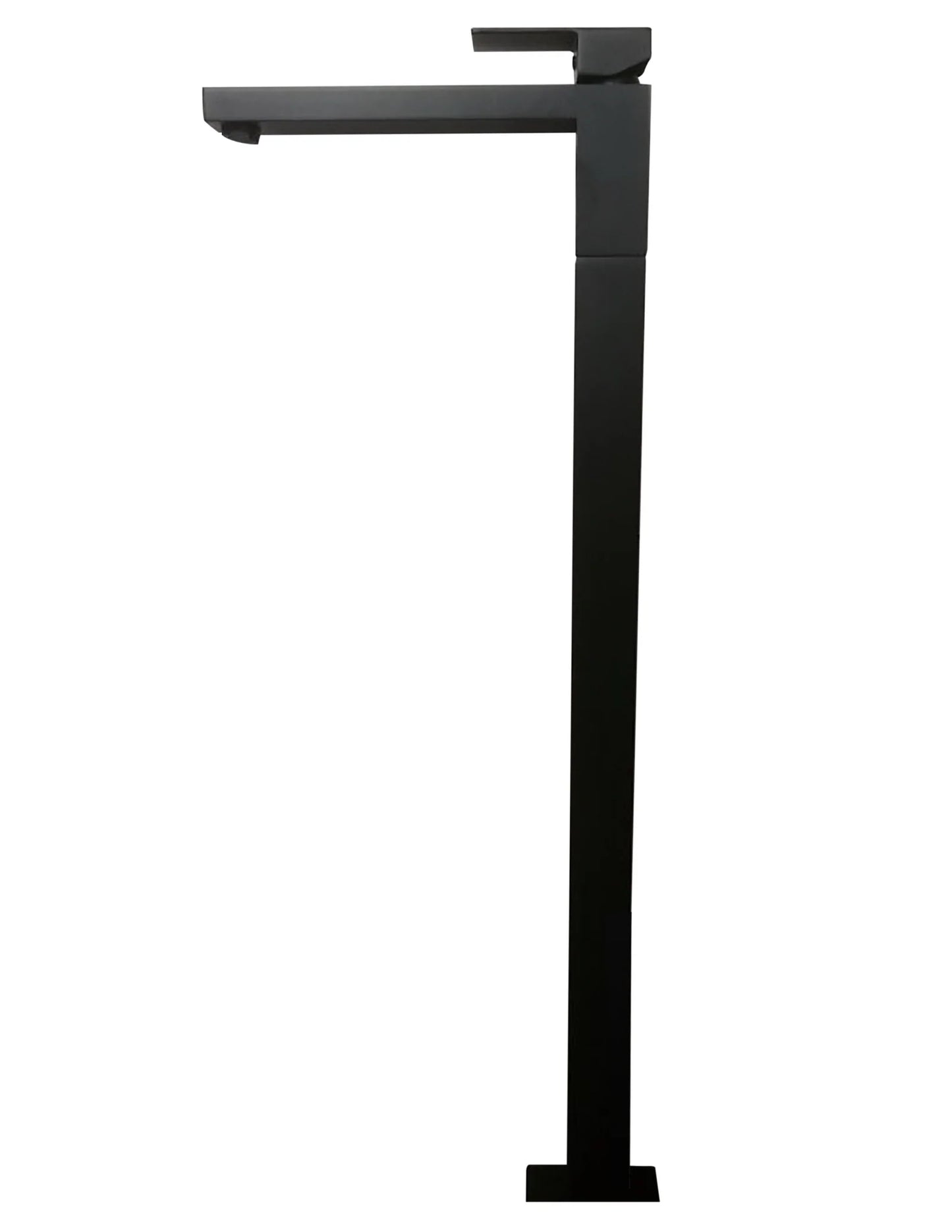Meir Square Freestanding Bath Mixer Matte Black