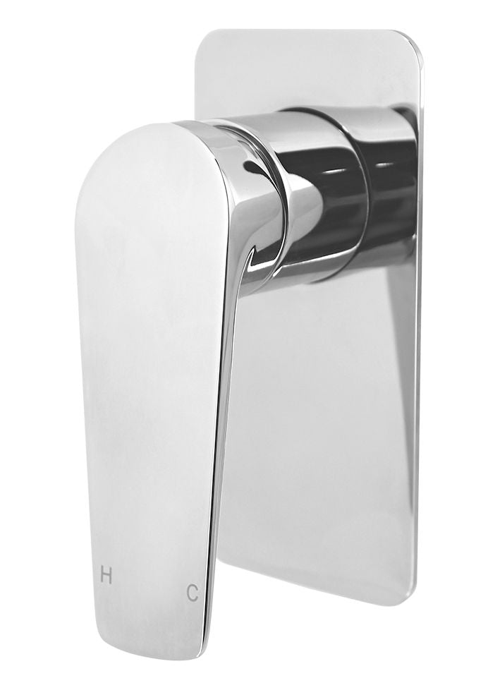 Modern National Cascade Chrome Shower/Wall Mixer