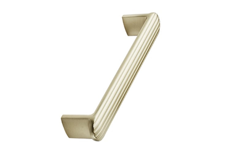 ADP Fluted 128cc Cabinet Handle Brushed Brass
