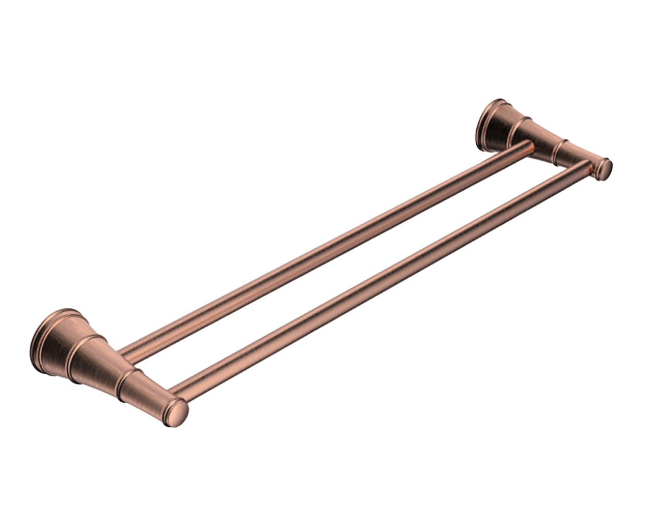 ADP Eternal Double Towel Rail 600mm Brushed Copper