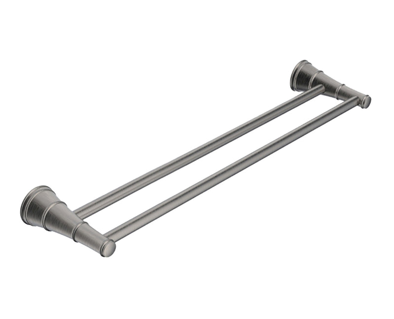 ADP Eternal Double Towel Rail 600mm Brushed Nickel