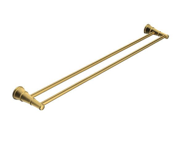 ADP Eternal Double Towel Rail 900mm Brushed Brass