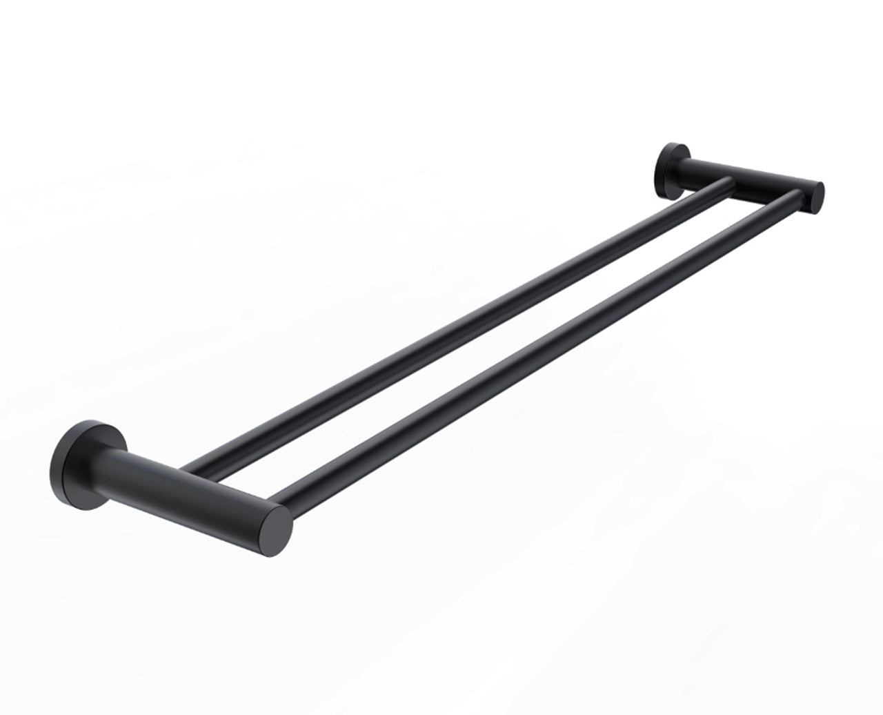 ADP Soul Double Towel Rail 600mm Matte Black