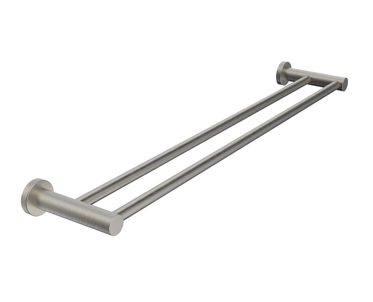 ADP Soul Double Towel Rail 600mm Brushed Nickel