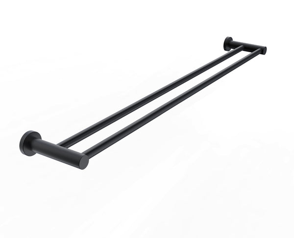 ADP Soul Double Towel Rail 900mm Matte Black
