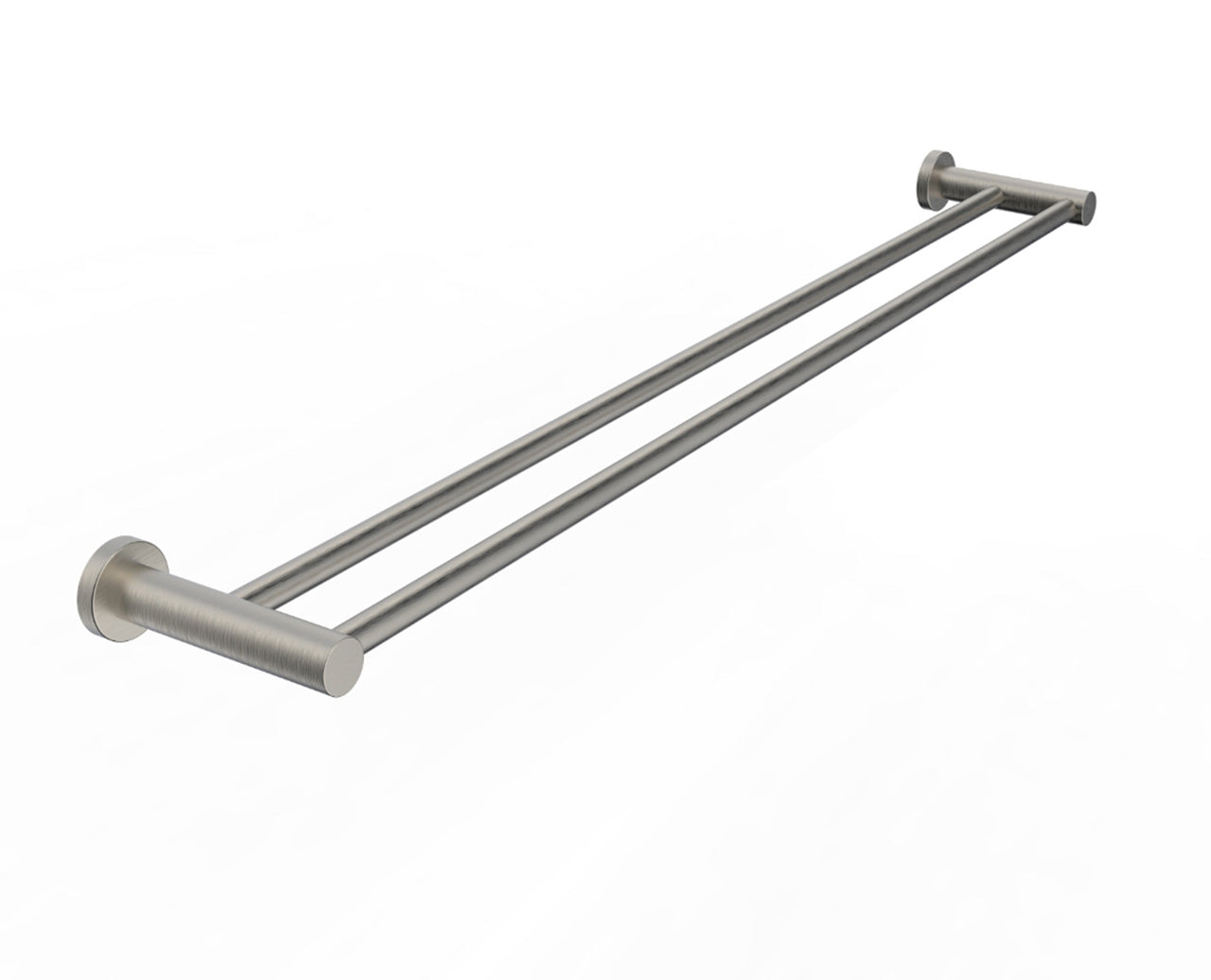 ADP Soul Double Towel Rail 900mm Brushed Nickel