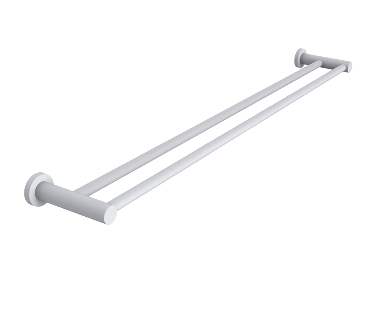 ADP Soul Double Towel Rail 900mm Matte White