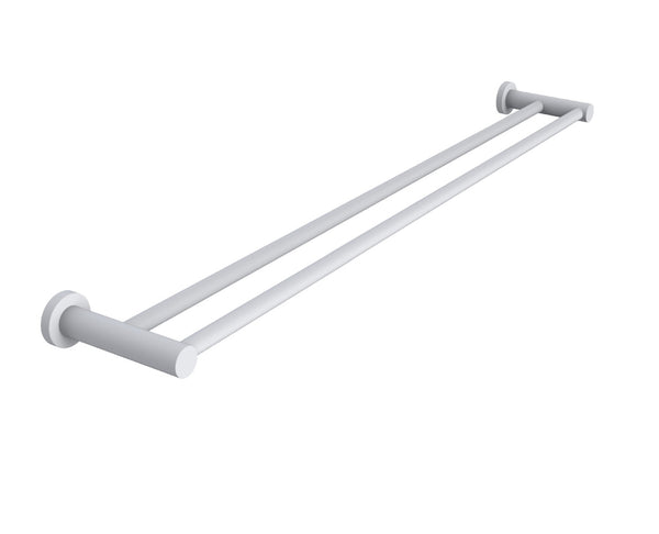 ADP Soul Double Towel Rail 900mm Matte White