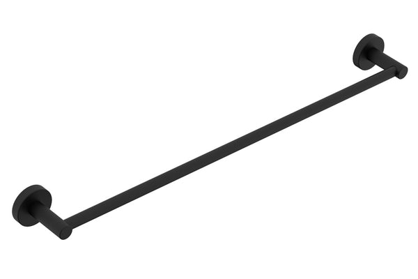 ADP Soul Single Towel Rail 600 Matte Black