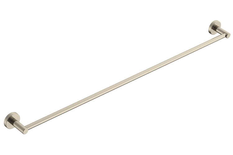 ADP Soul Single Towel Rail 900 Brushed Nickel