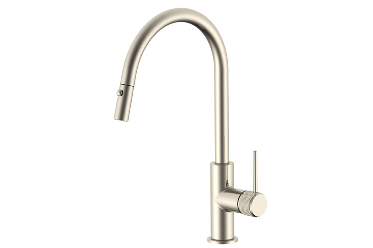 ADP Soul Groove Pull Kitchen Mixer Brushed Nickel