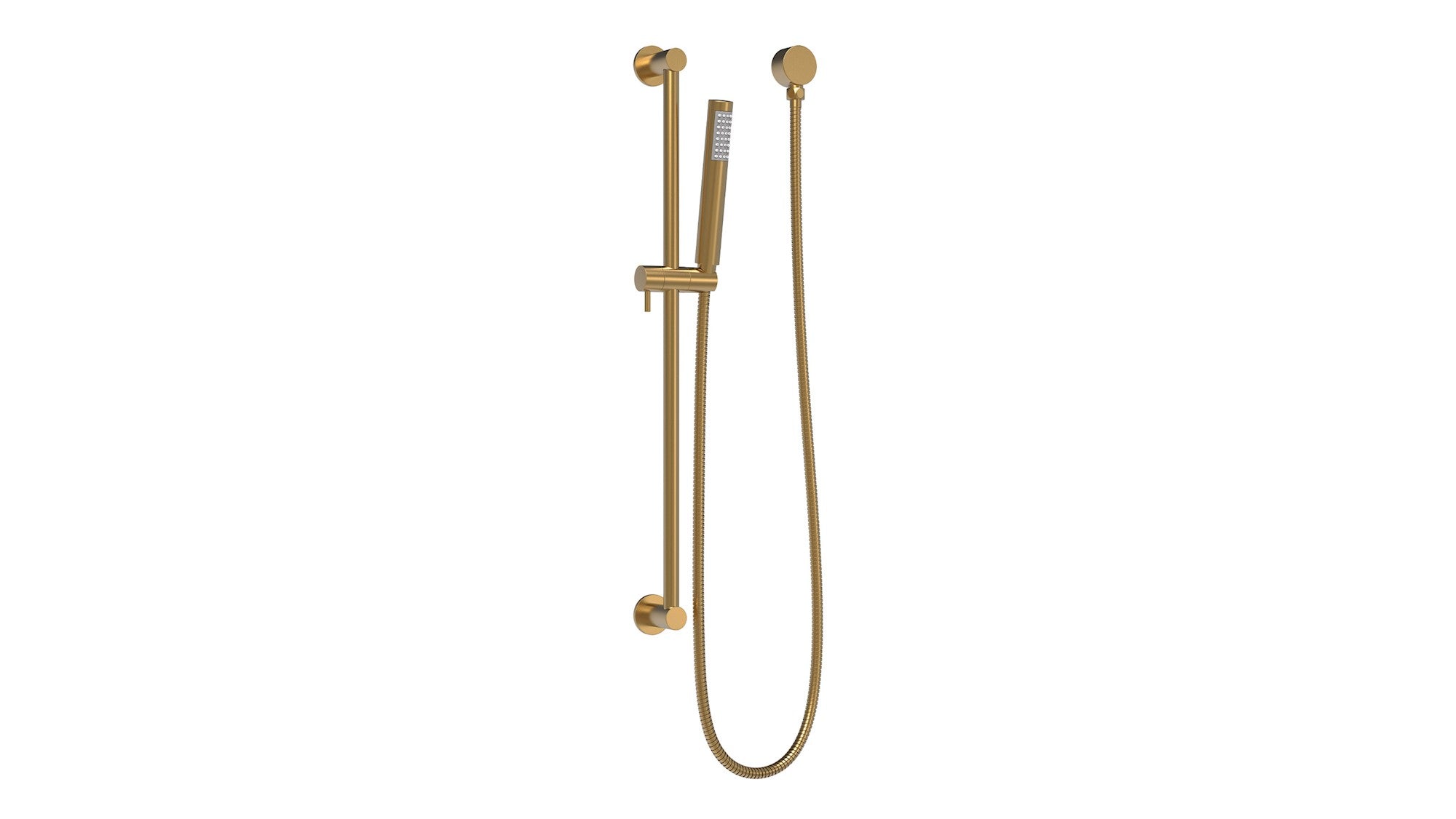 ADP Soul Slimline Handshower on Rail Brushed Brass