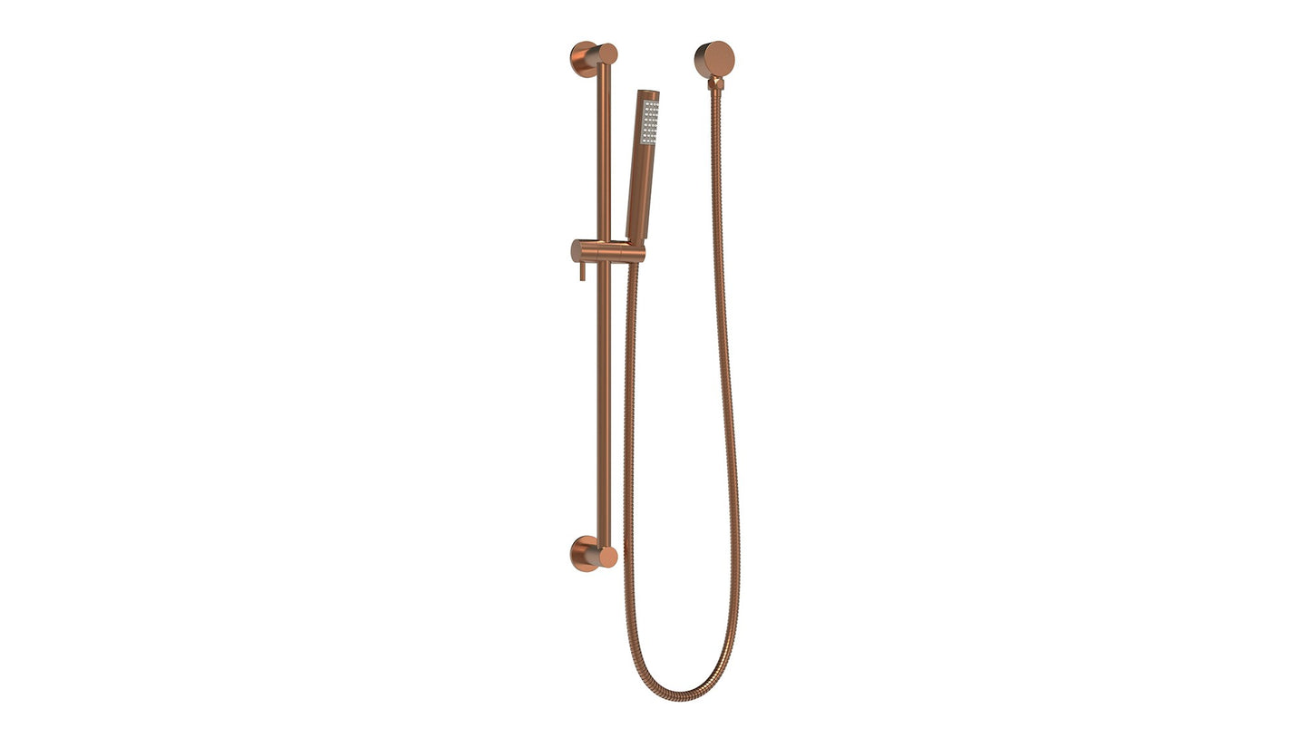 ADP Soul Slimline Handshower on Rail Brushed Copper